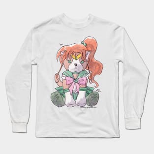 Harlock the Cat Cosplay: Sailor Jupiter Long Sleeve T-Shirt